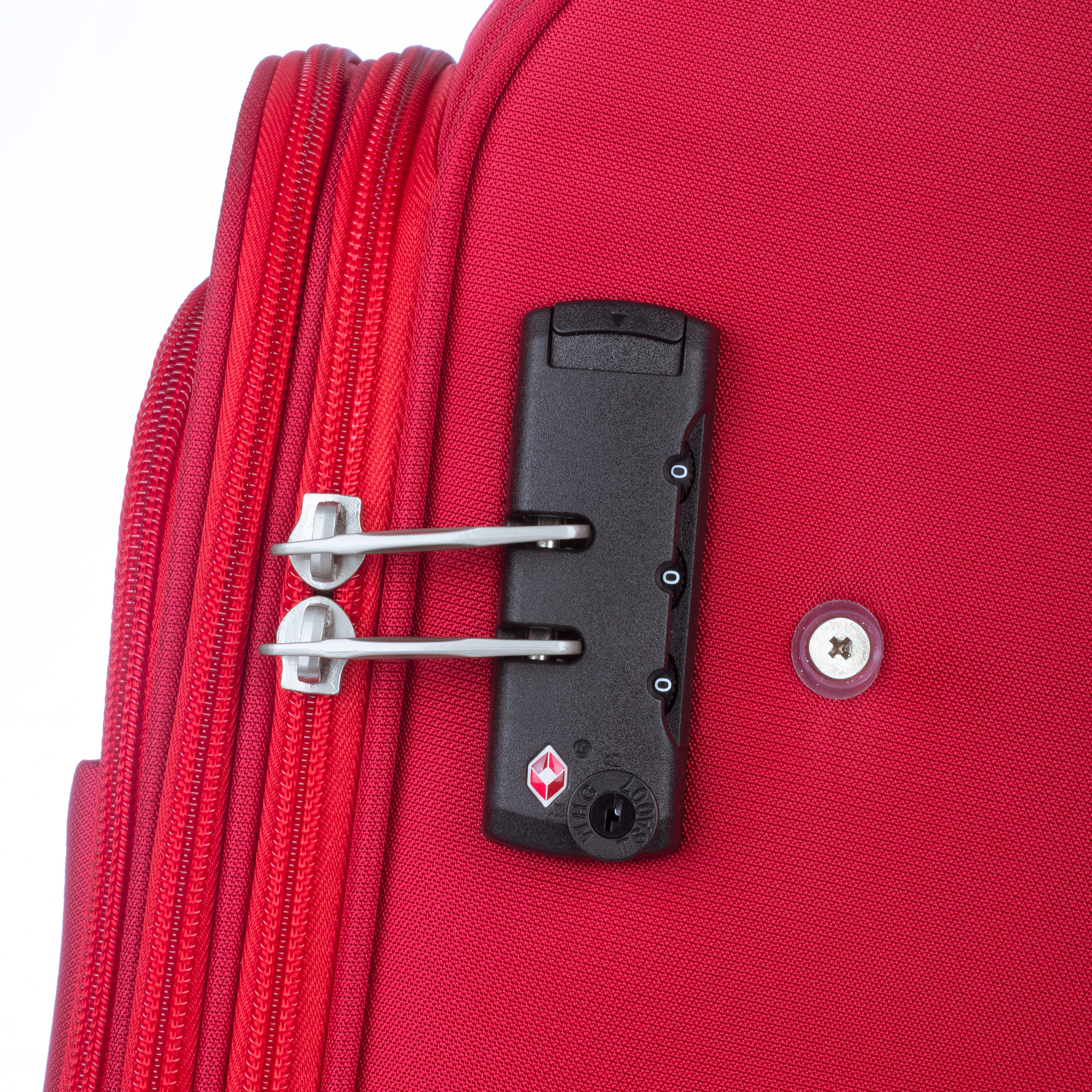 Foto 8 pulgar | Maleta De Viaje Suave De Tela Original Nueva Hardhead In Heaven Rojo Equipaje De 18 Pulgadas Cabina