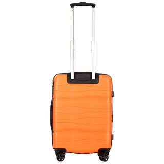 Foto 4 | Maleta de Viaje Rígida de 21" Albert Naranja con Candado TSA