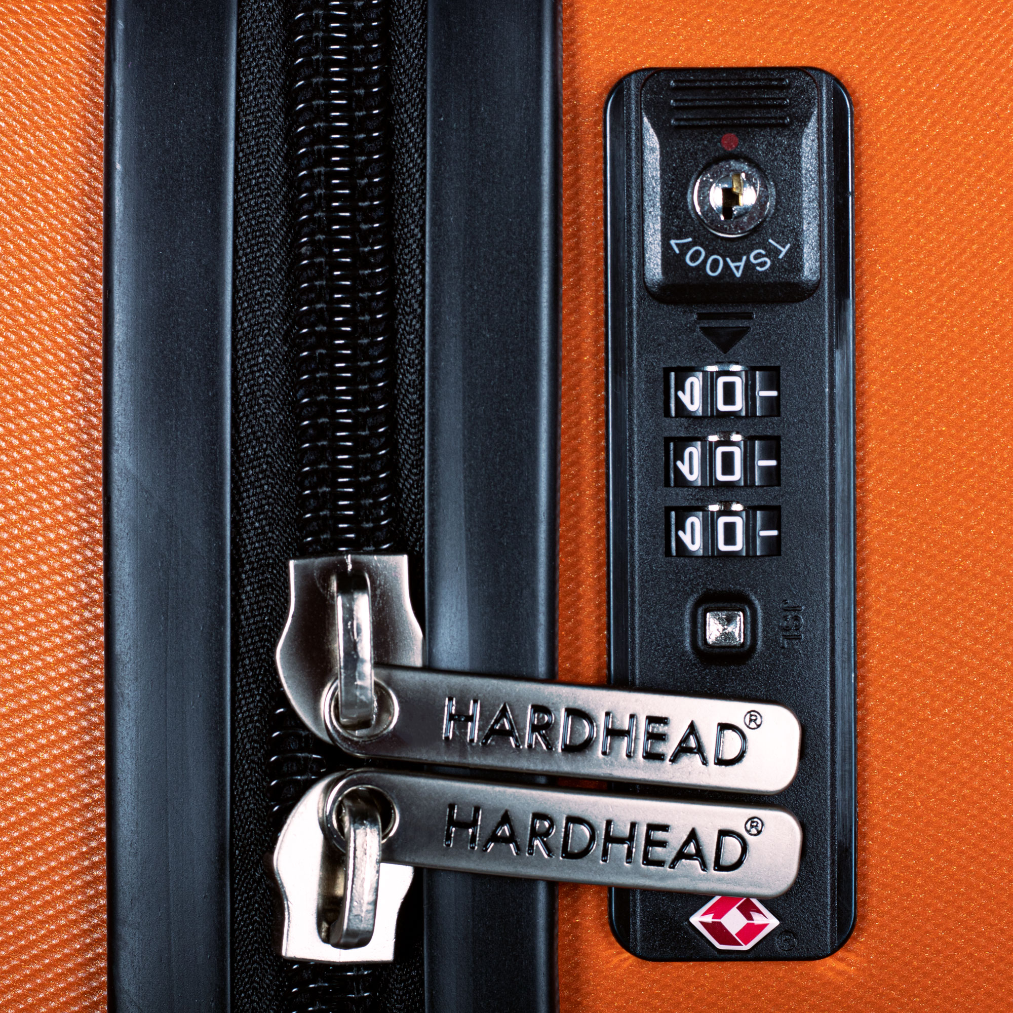 Foto 7 | Maleta de Viaje Hardhead Anaranjada de 20" con Ruedas