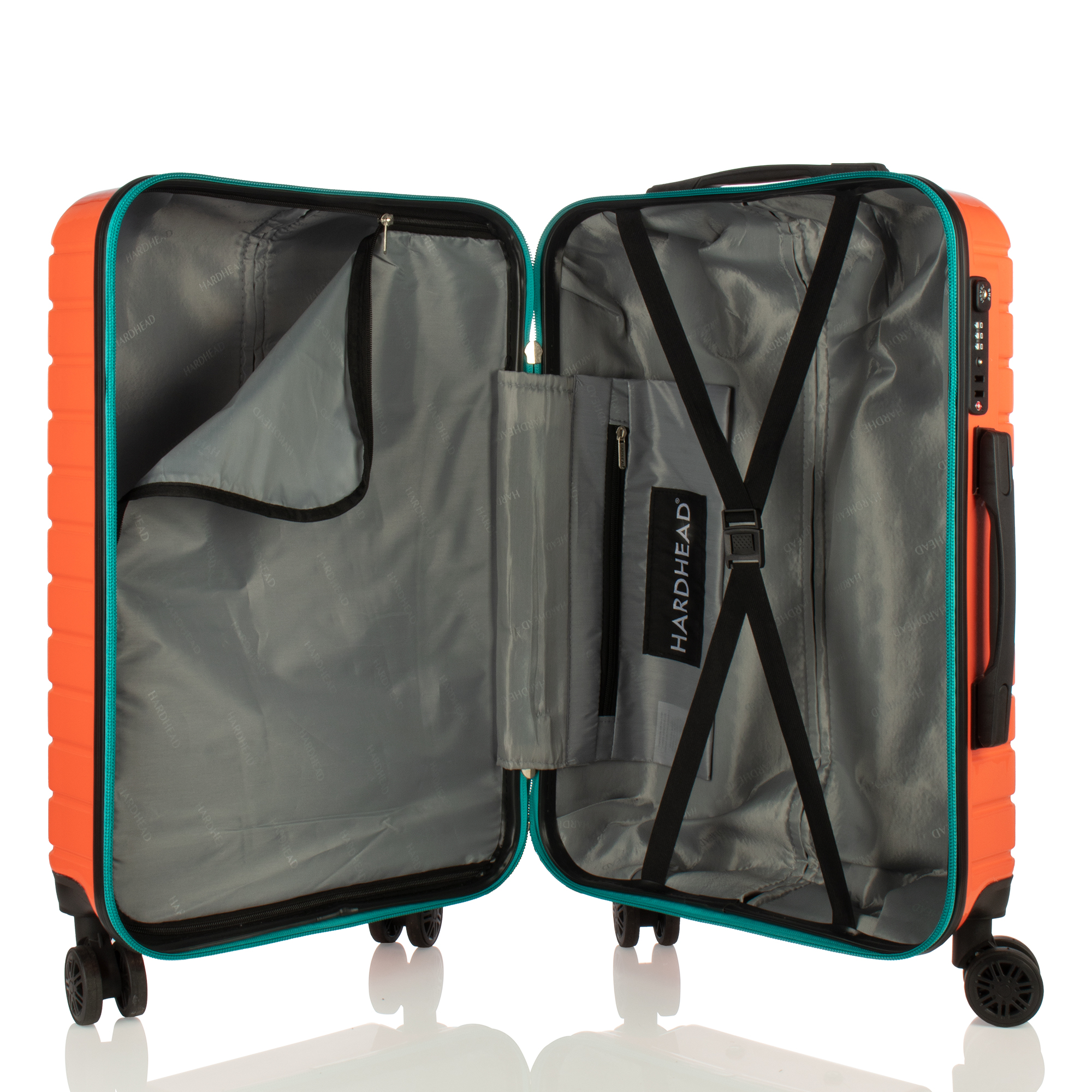 Foto 4 | Maleta con Ruedas ATM Hardhead Blaze 18 Pulgadas Salmon Naranja
