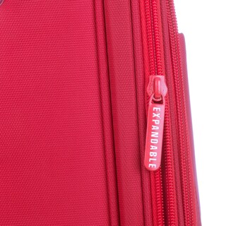 Foto 8 | Maleta De Viaje Suave De Tela Original Nueva Hardhead In Heaven Rojo Equipaje De 26 Pulgadas Con 3 Compartimient