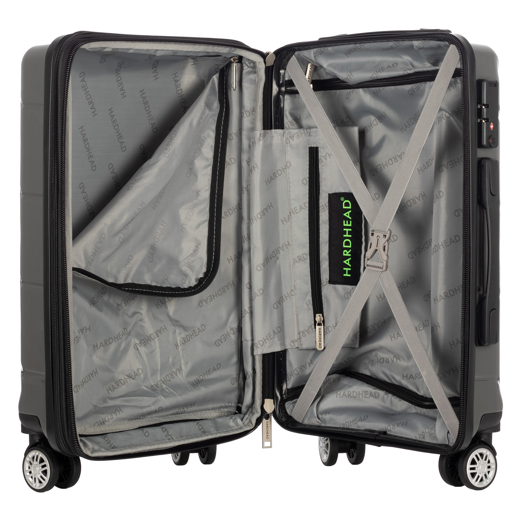 Foto 6 | Maleta De Viaje Rígida Original Nueva Hardhead Ian Oxford Equipaje De 19 Pulgadas Desmontable Con Cierre Expandible C