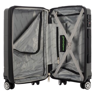 Foto 6 | Maleta De Viaje Rígida Original Nueva Hardhead Ian Oxford Equipaje De 19 Pulgadas Desmontable Con Cierre Expandible C