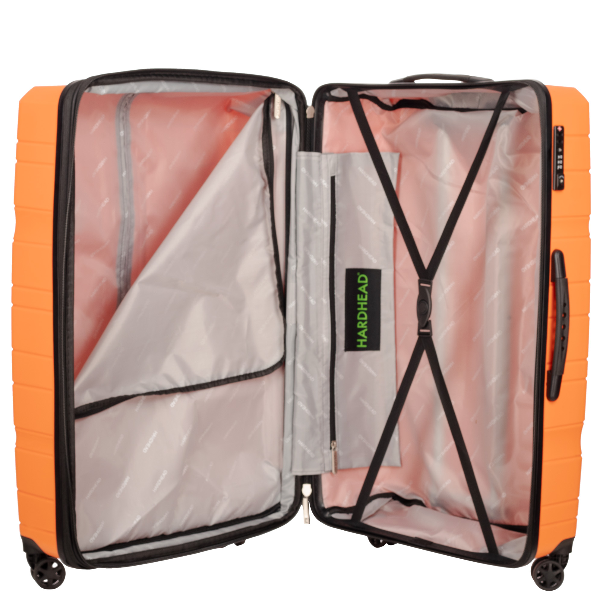 Foto 7 pulgar | Maleta de Viaje Rígida de 29" Albert Naranja con Candado TSA