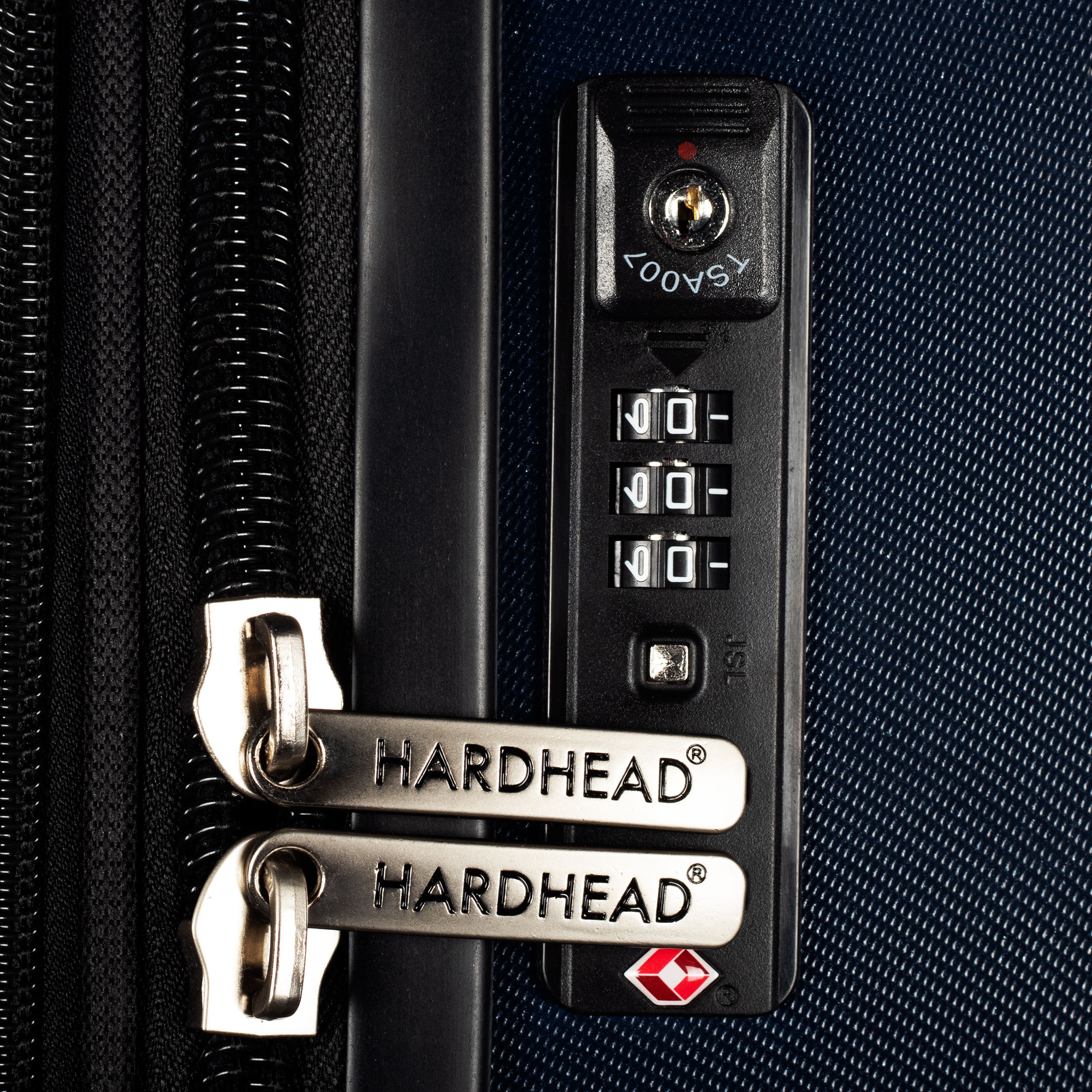 Foto 8 pulgar | Maleta de Viaje Hardhead Azul de 24" con Ruedas