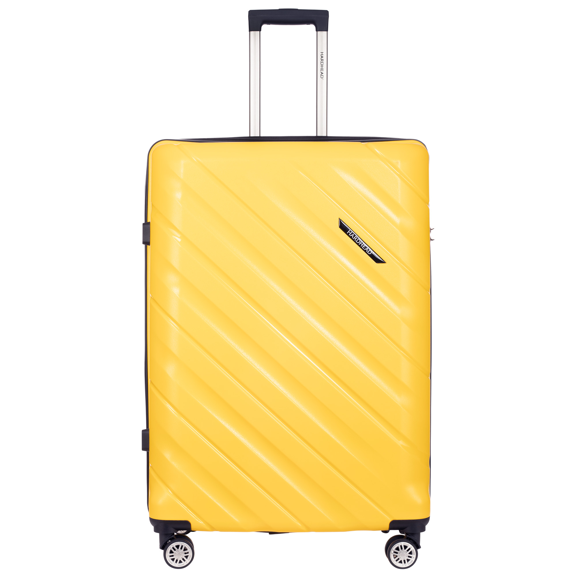 Maleta de 29" Hardhead Amarilla con Candado TSA y Ruedas 360