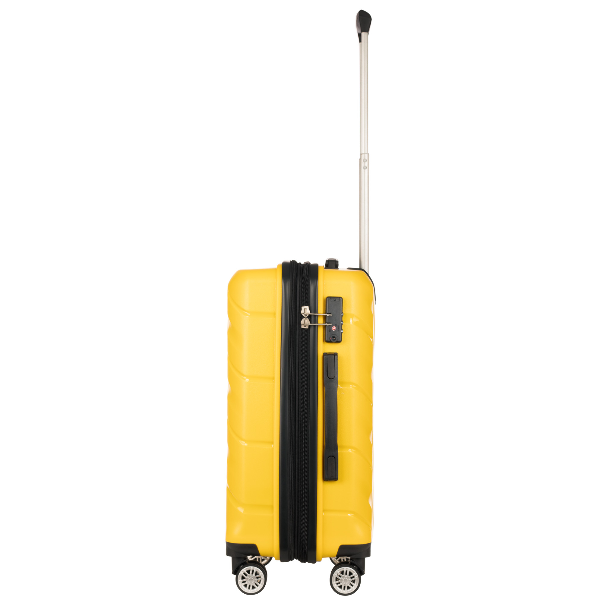 Foto 3 | Maleta de Viaje Rígida de 20" Amarillo