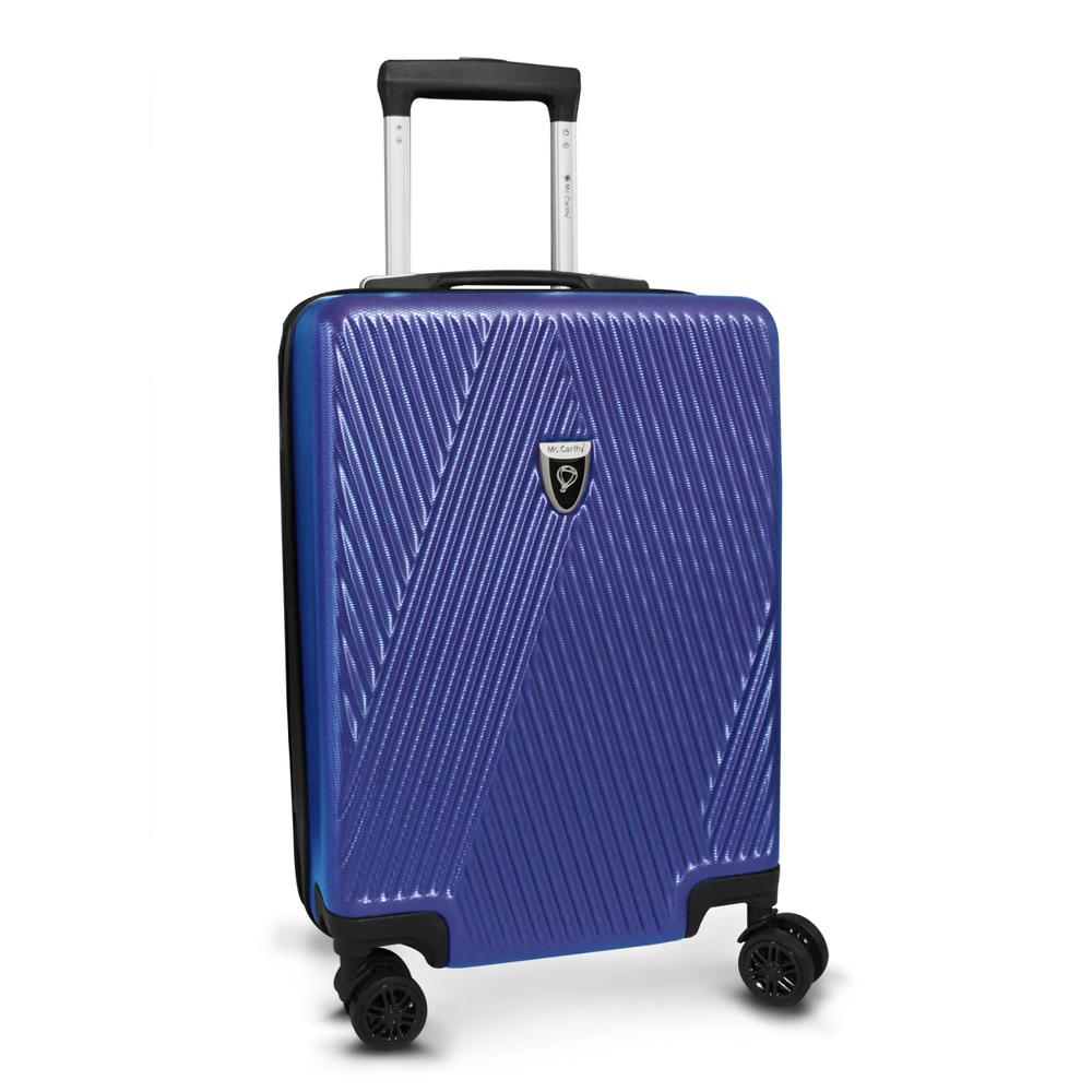 Foto 4 pulgar | Combo Maleta y Maletín McCarthy Volare-2/17'' Azul Unisex con Candado TSA