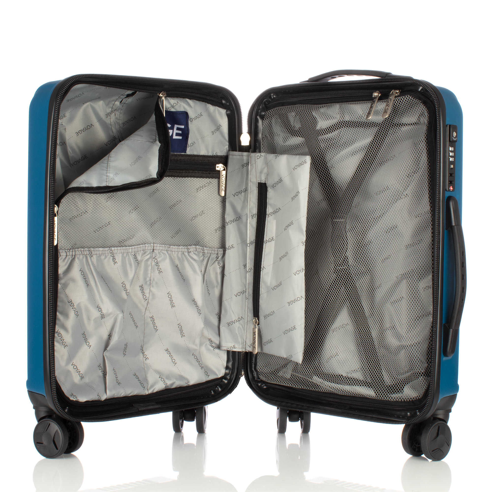 Foto 5 | Maleta con Ruedas Hardhead 22 Pulgadas Voyage Azul