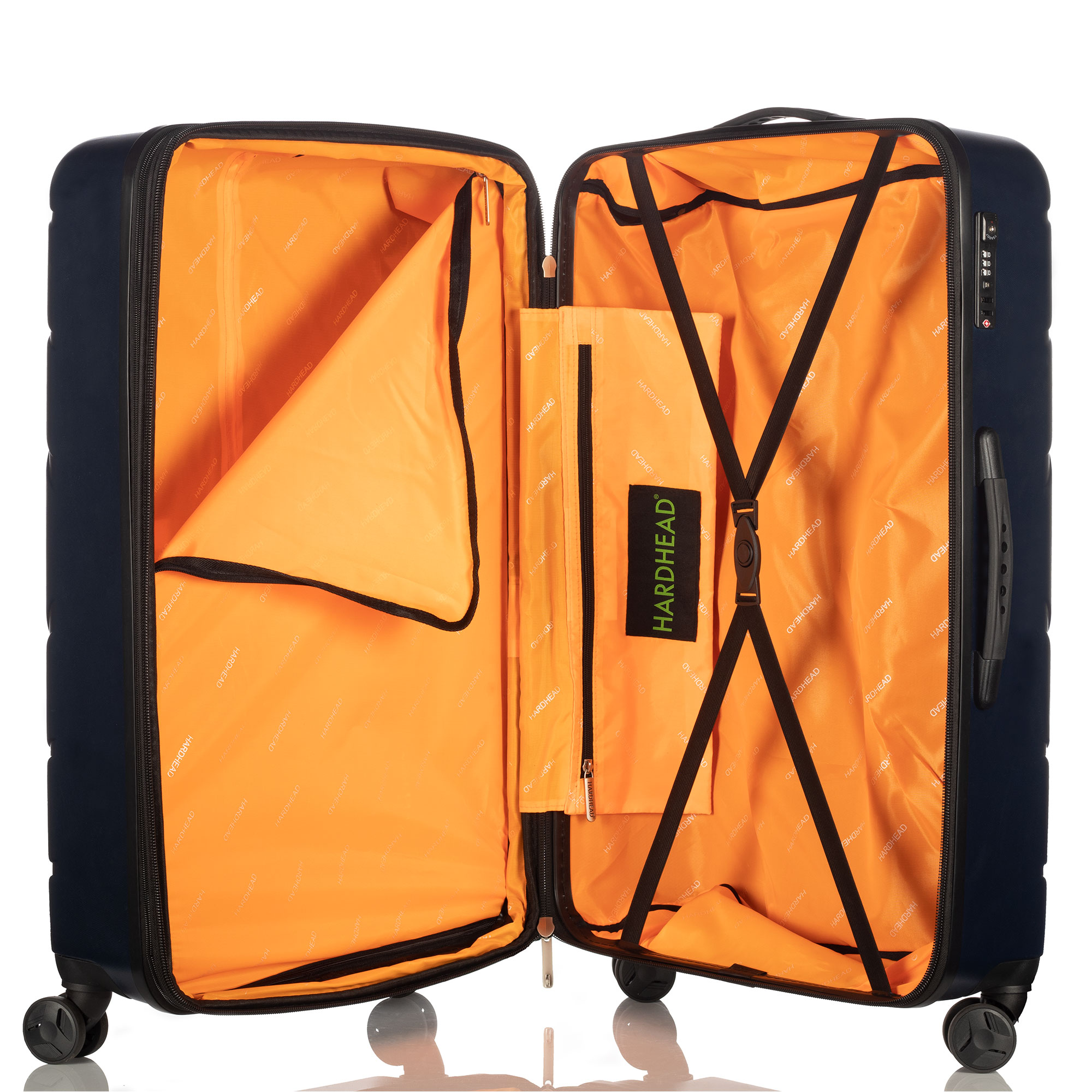 Foto 5 | Maleta De Viaje Rígida Original Nueva Hardhead Eco Equipaje Azul De 28 Pulgadas Con 4 Ruedas 360