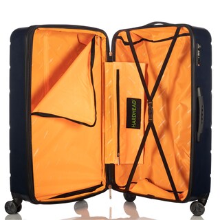 Foto 5 | Maleta De Viaje Rígida Original Nueva Hardhead Eco Equipaje Azul De 28 Pulgadas Con 4 Ruedas 360