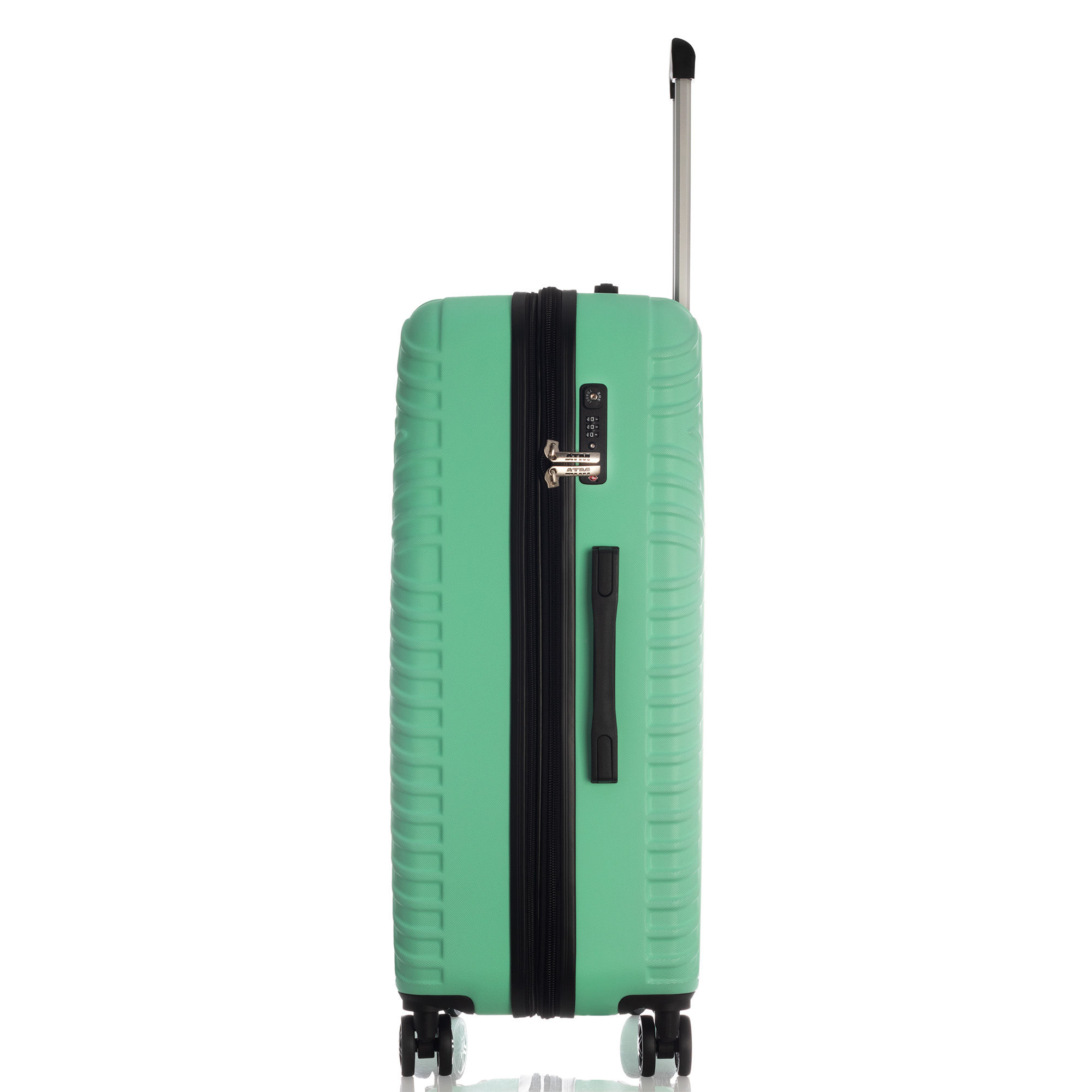 Foto 4 pulgar | Maleta De Viaje Rígida Original Nueva Atm Equipaje Turquesa De 28 Pulgadas Con 3 Compartimientos Internos, Y Cie
