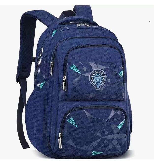 Foto 2 | Mochila Escolar Viaje Mochila De Transporte 30l Grande Espacio Antirrobo Bolsa Mochila Escolar Impermeable Color Azul