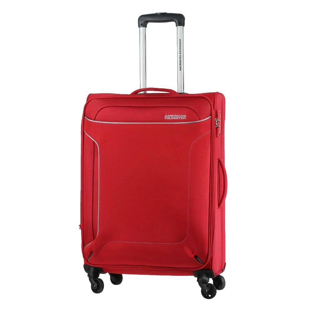 Foto 2 pulgar | Maleta con Ruedas American Tourister Roja de 25"