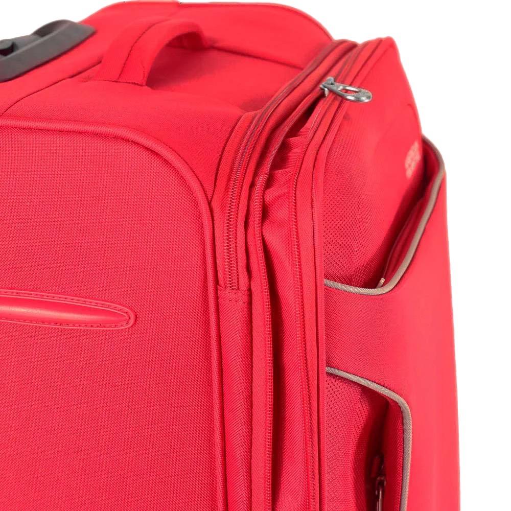 Foto 8 pulgar | Maleta con Ruedas American Tourister Roja de 25"