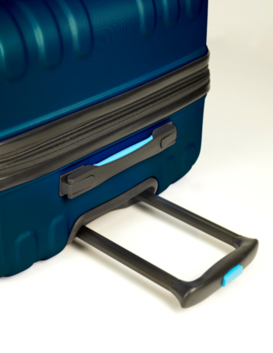 Foto 4 | Set de Maletas de Viaje BG Berlin Enduro Dark Blue 28'' y 20'' con Puerto USB y Candado TSA