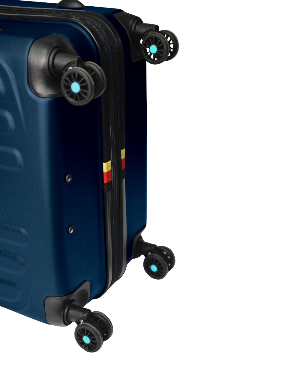 Foto 5 | Set de Maletas de Viaje BG Berlin Enduro Dark Blue 28'' y 20'' con Puerto USB y Candado TSA