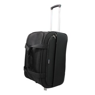 Foto 2 | Maleta Duffle Rodante Jon 009 24'' Negra Negro