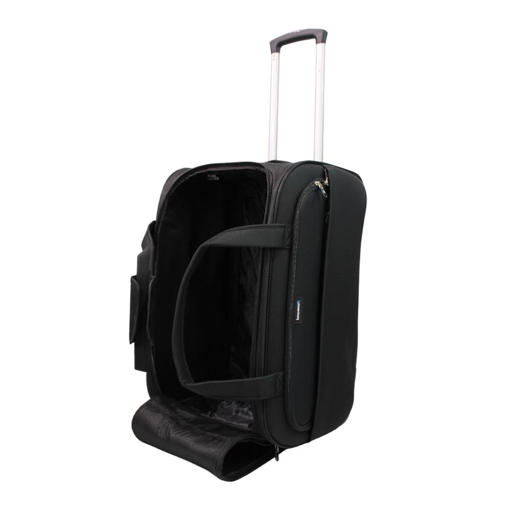 Foto 5 pulgar | Maleta Duffle Rodante Jon 009 24'' Negra Negro