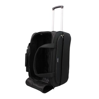 Foto 4 | Maleta Duffle Rodante Jon 009 24'' Negra Negro