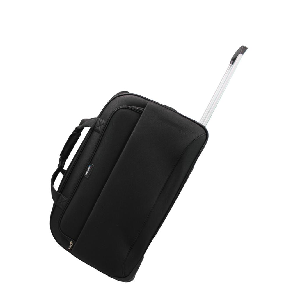Maleta Duffle Rodante Jon 009 26'' Negra Negro