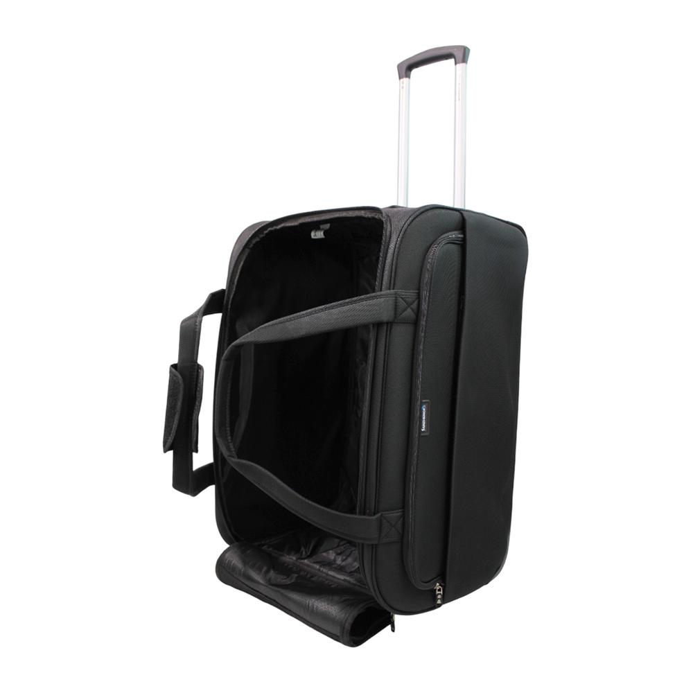 Foto 3 pulgar | Maleta Duffle Rodante Jon 009 26'' Negra Negro