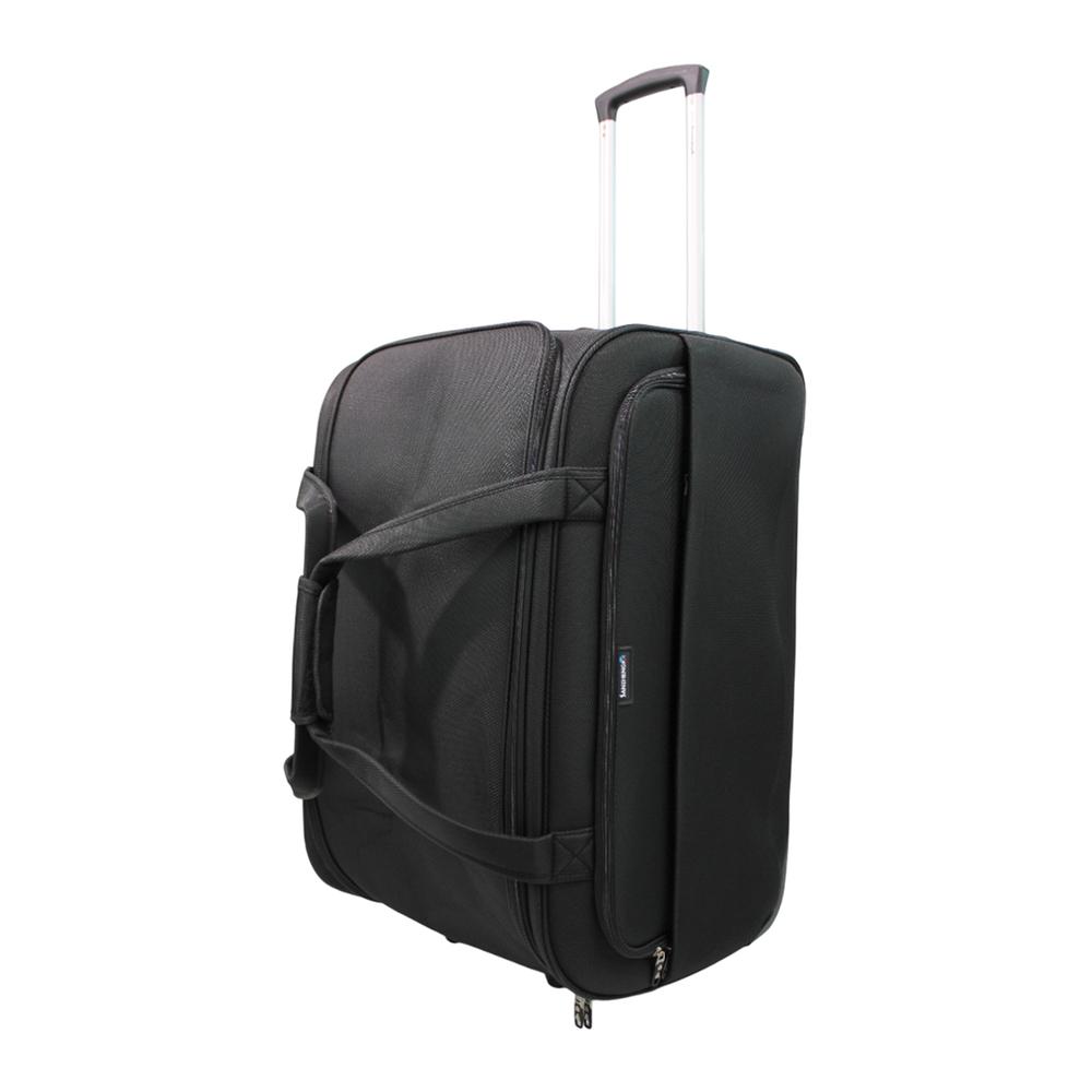 Foto 4 pulgar | Maleta Duffle Rodante Jon 009 26'' Negra Negro