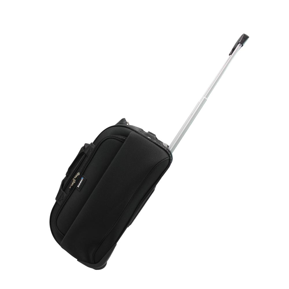 Foto 1 | Maleta Duffle De Cabina Rodante Jon 009 20'' Negra Negro