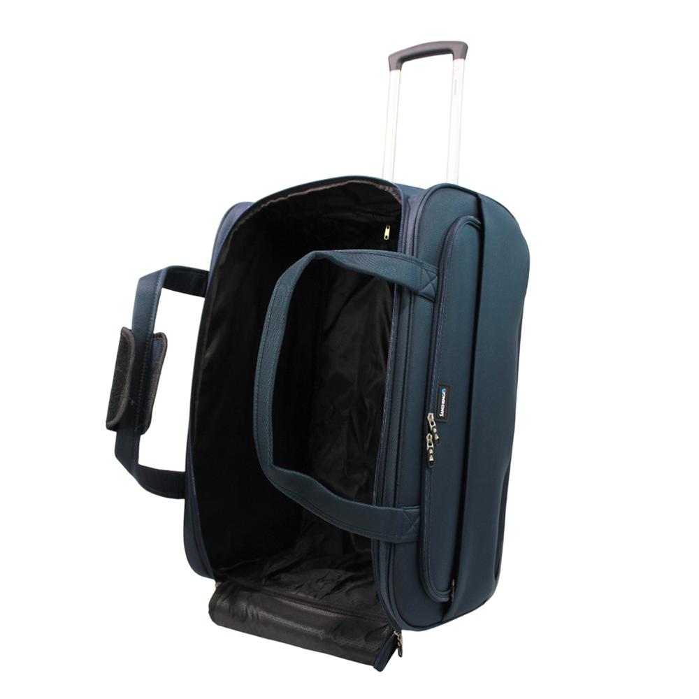 Foto 5 pulgar | Maleta Duffle Rodante Jon 009 26'' Azul Azul