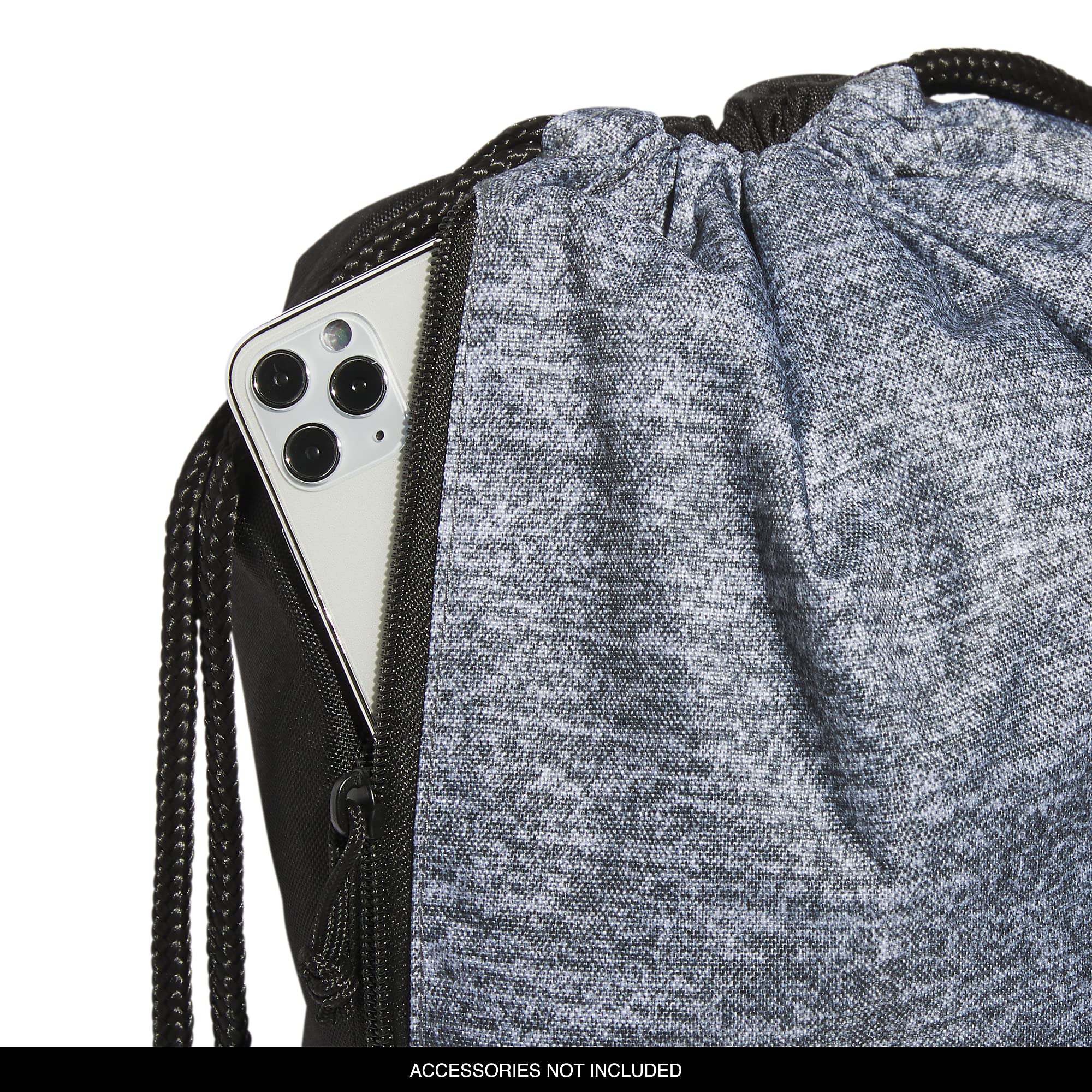 Foto 4 | Mochila Adidas Classic 3s 2.0 Jersey Onix Gris/negro - Venta Internacional.