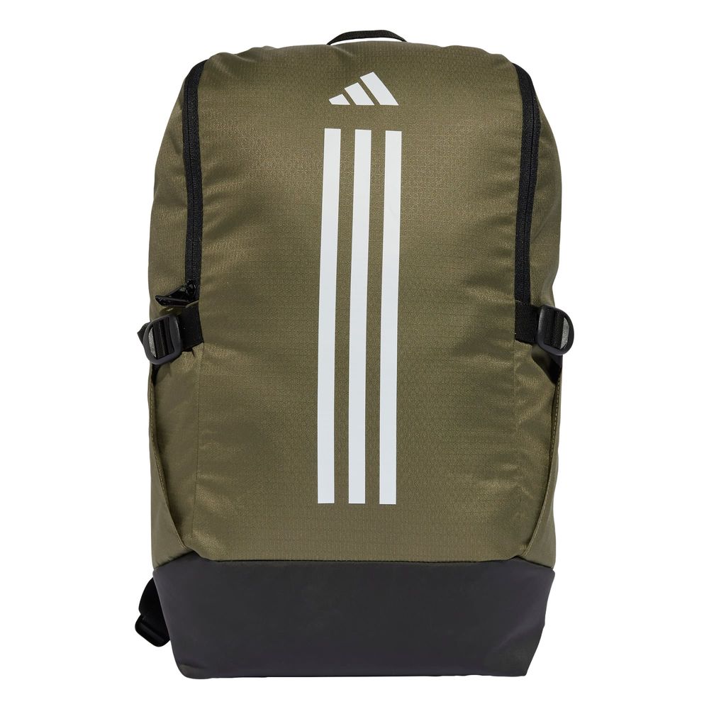 Foto 2 pulgar | Morral Essentials 3 Rayas Adidas Verde Unisex