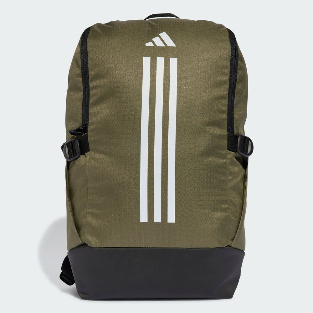 Foto 4 pulgar | Morral Essentials 3 Rayas Adidas Verde Unisex