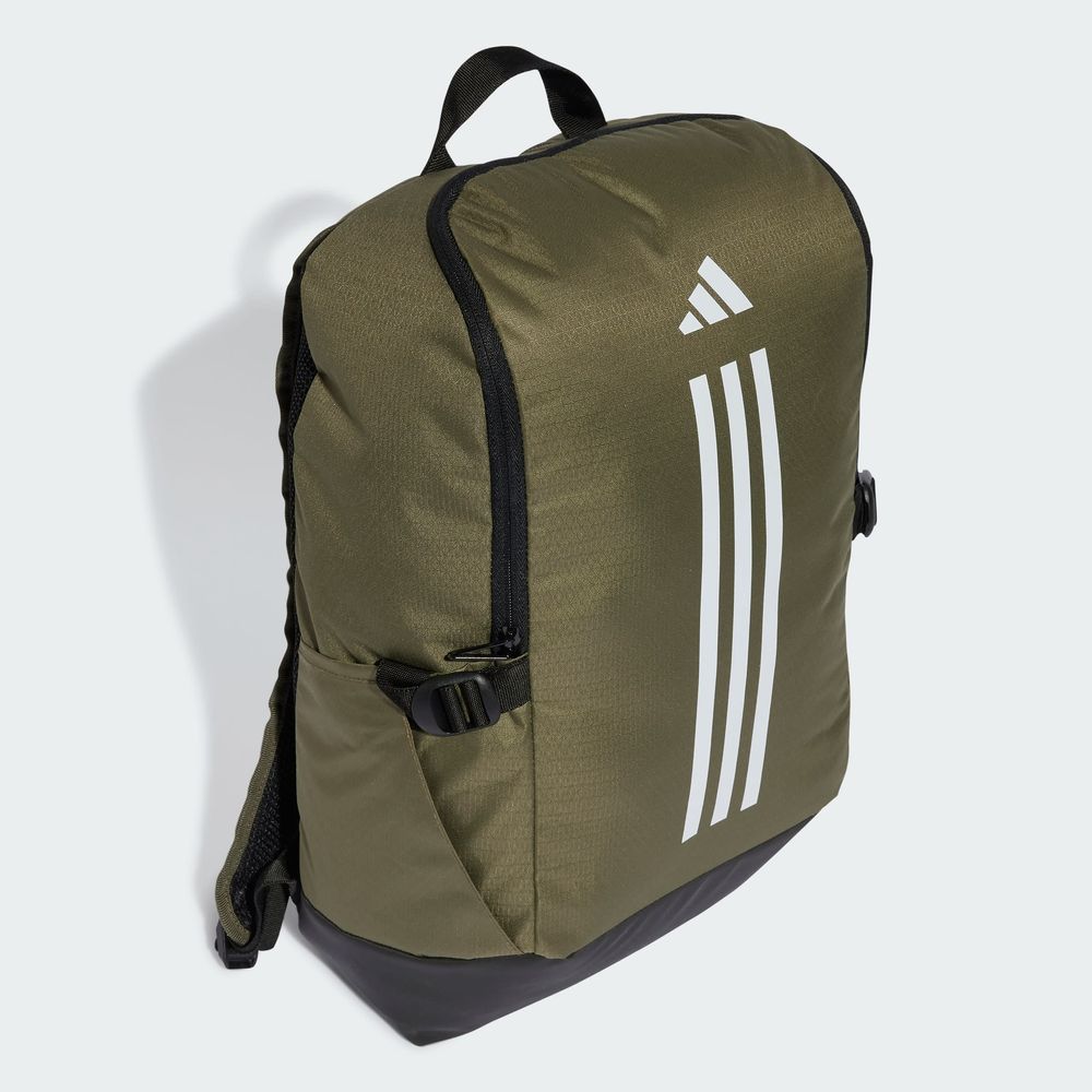 Foto 5 pulgar | Morral Essentials 3 Rayas Adidas Verde Unisex