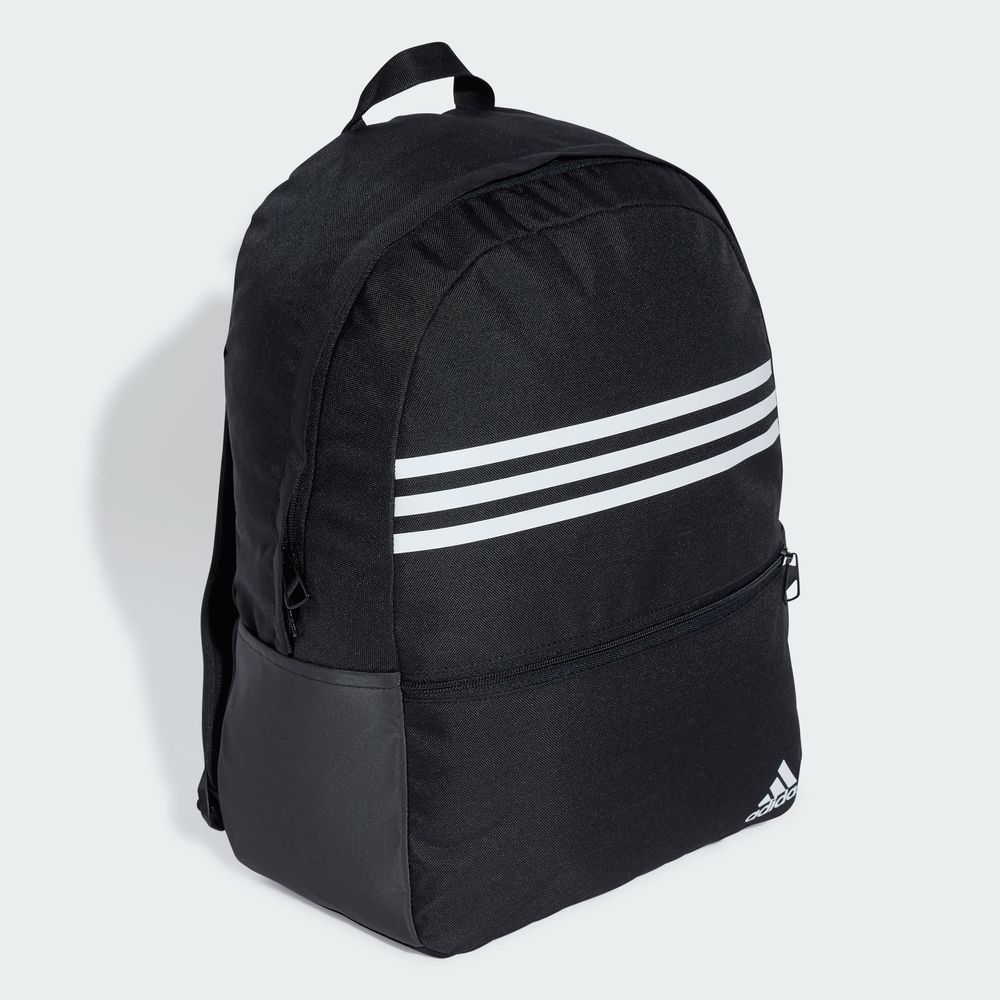 Foto 5 pulgar | Mochila Classic 3 Franjas Horizontal Adidas Negro Unisex