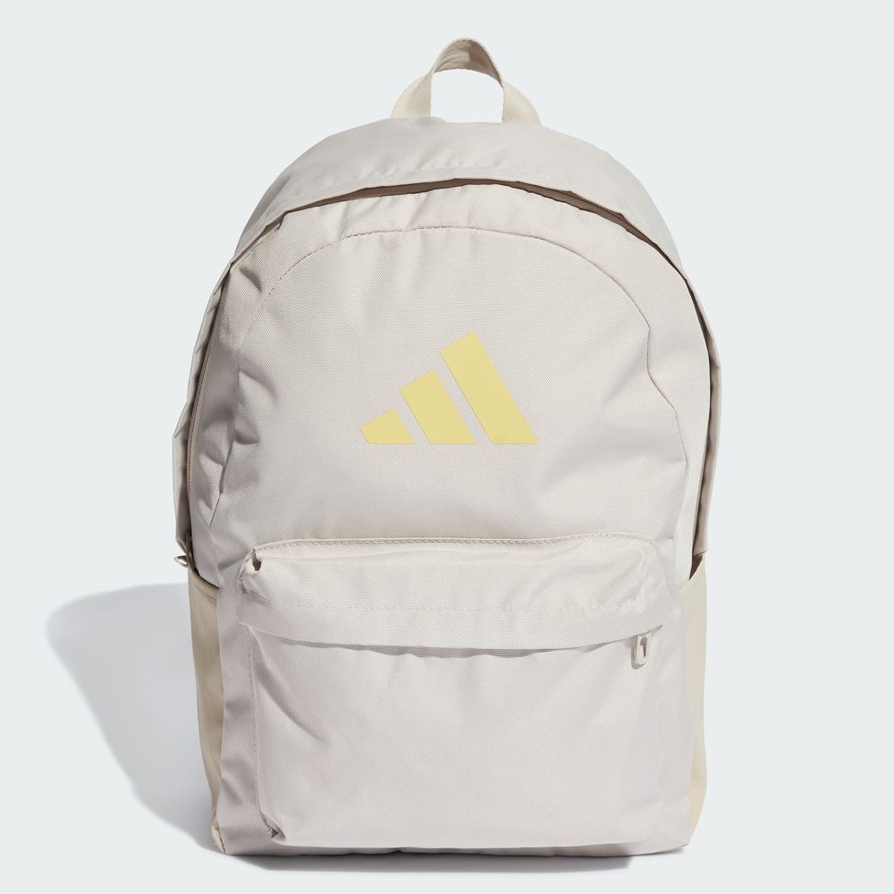 Foto 4 pulgar | Mochila Classic 3 Barras Logo Adidas Gris Unisex