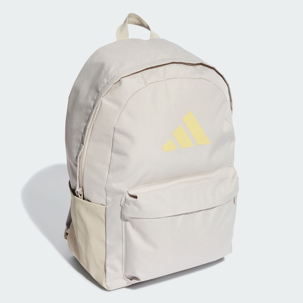 Foto 5 pulgar | Mochila Classic 3 Barras Logo Adidas Gris Unisex