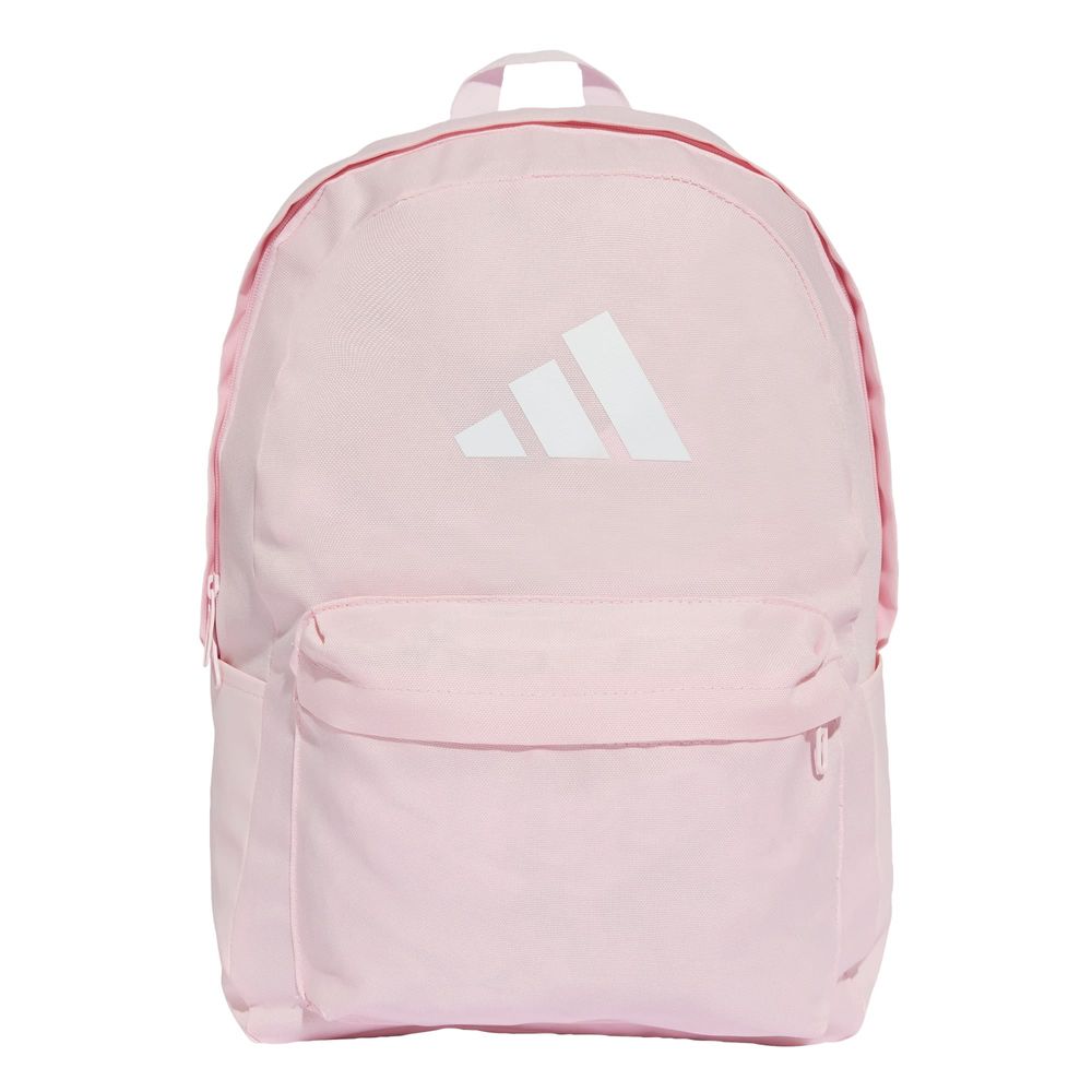 Foto 2 pulgar | Mochila Classic 3 Barras Logo Adidas Rosa Unisex