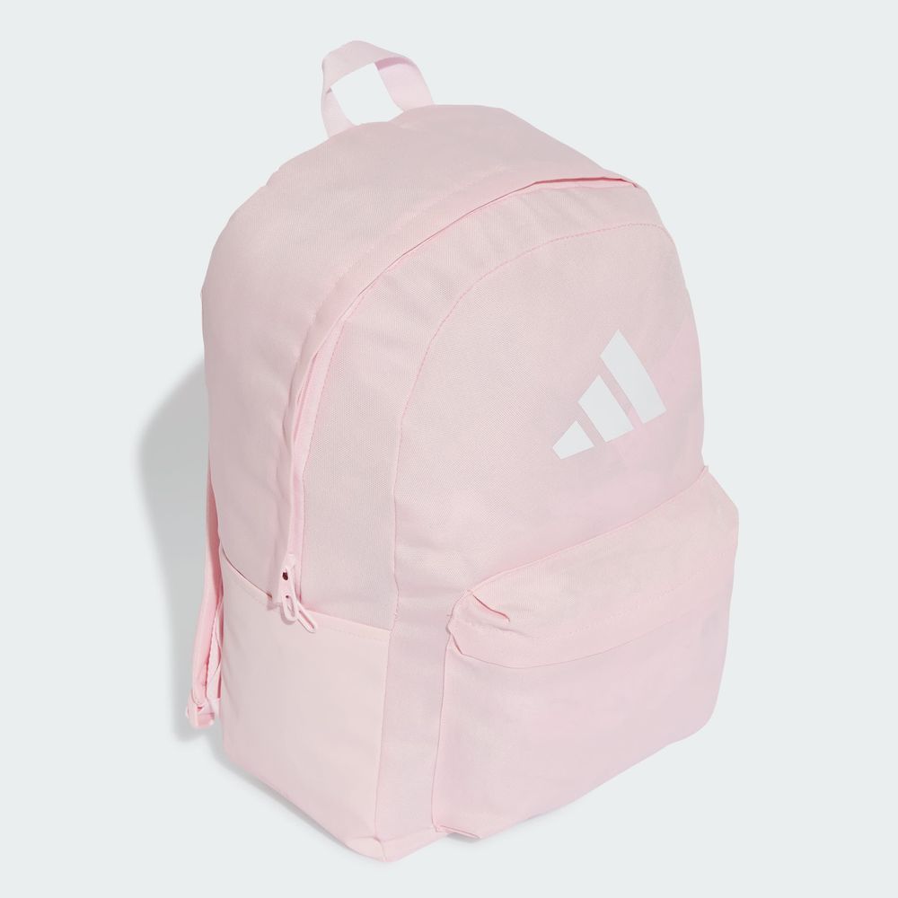 Foto 5 pulgar | Mochila Classic 3 Barras Logo Adidas Rosa Unisex