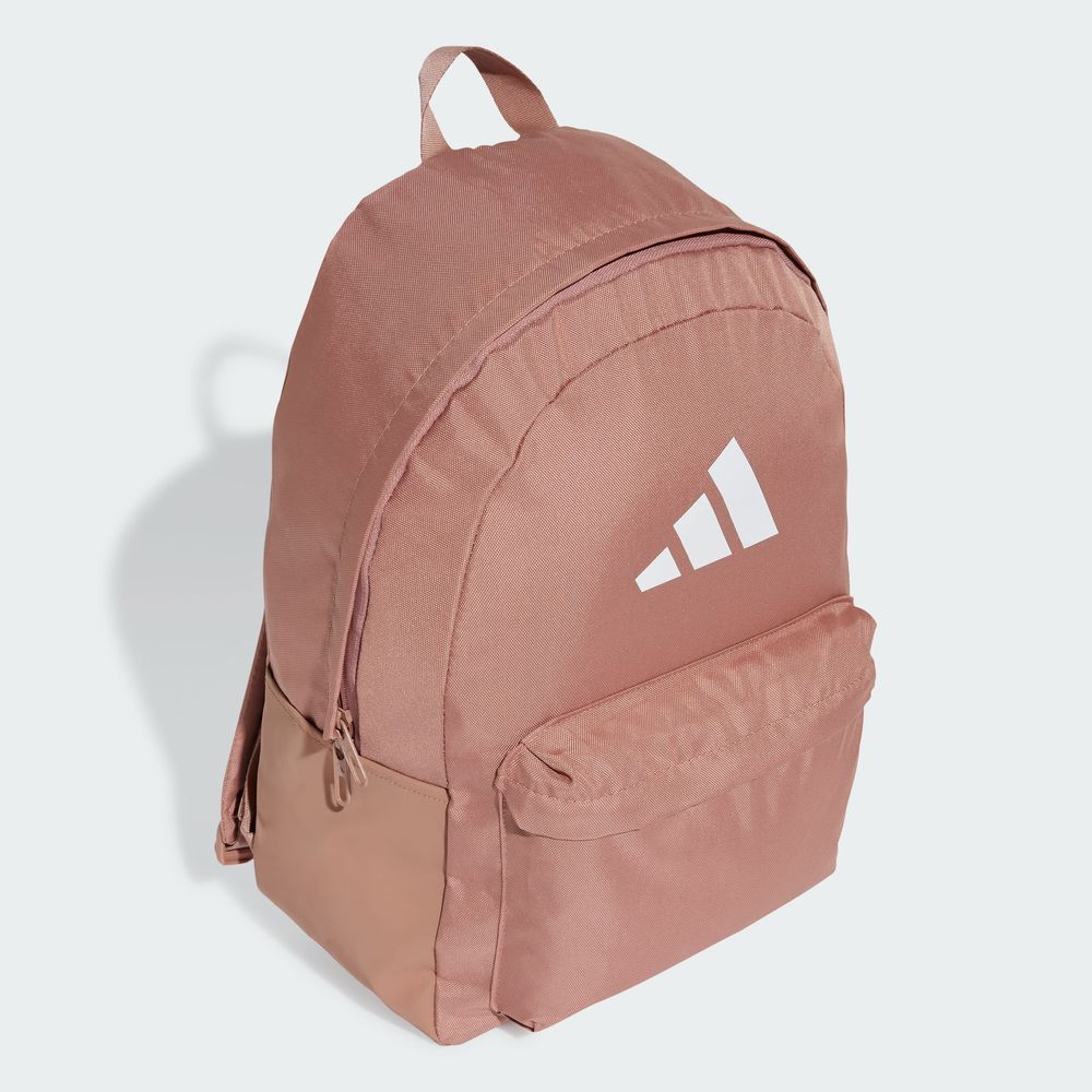 Foto 5 pulgar | Mochila Classic 3 Barras Logo Adidas Rosa Unisex