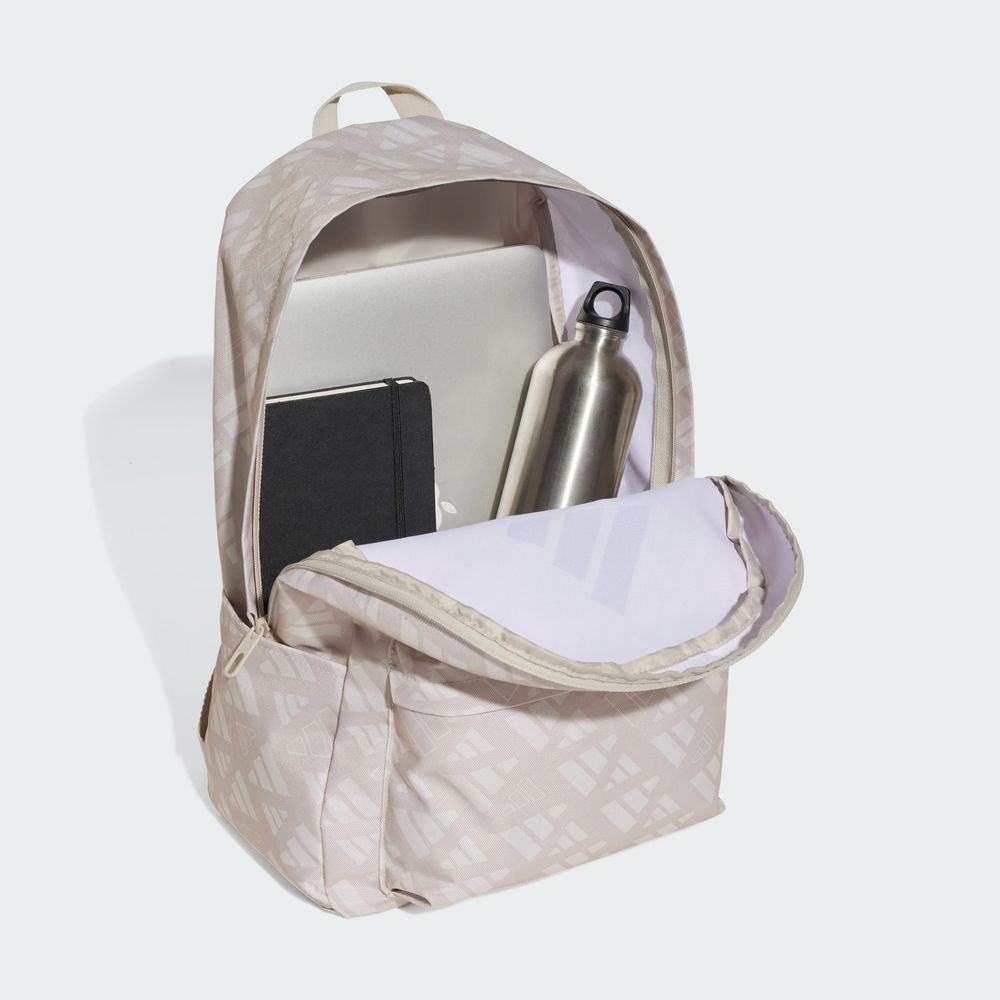 Foto 6 pulgar | Mochila Classic Estampada Adidas Gris Unisex