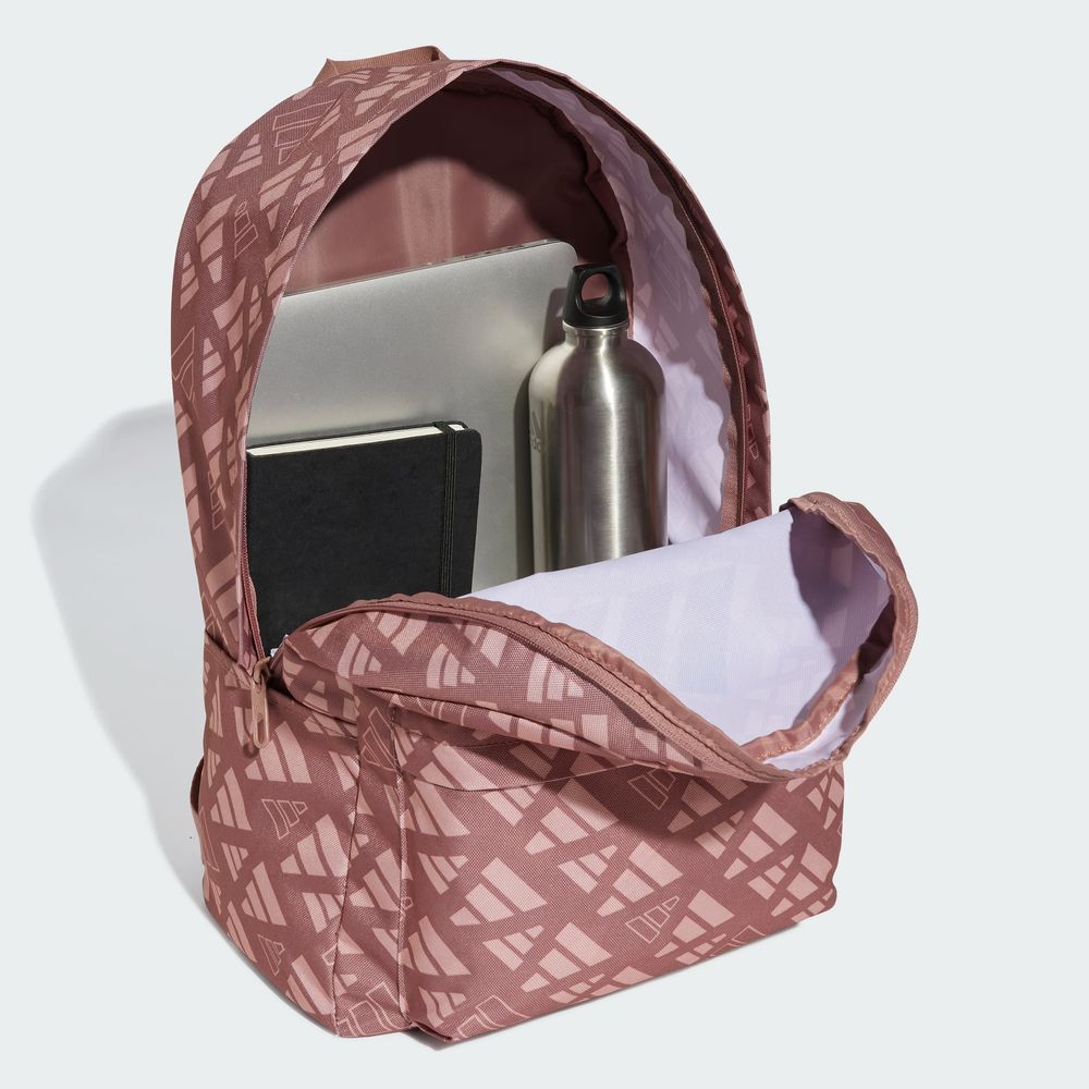 Foto 6 pulgar | Mochila Classic Estampada Adidas Rosa Unisex