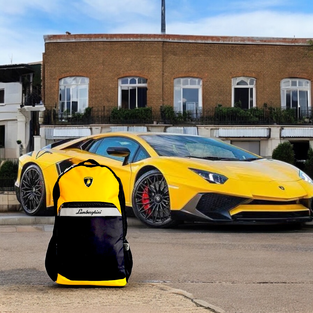 Foto 4 pulgar | Mochila Escolar Lamborghini