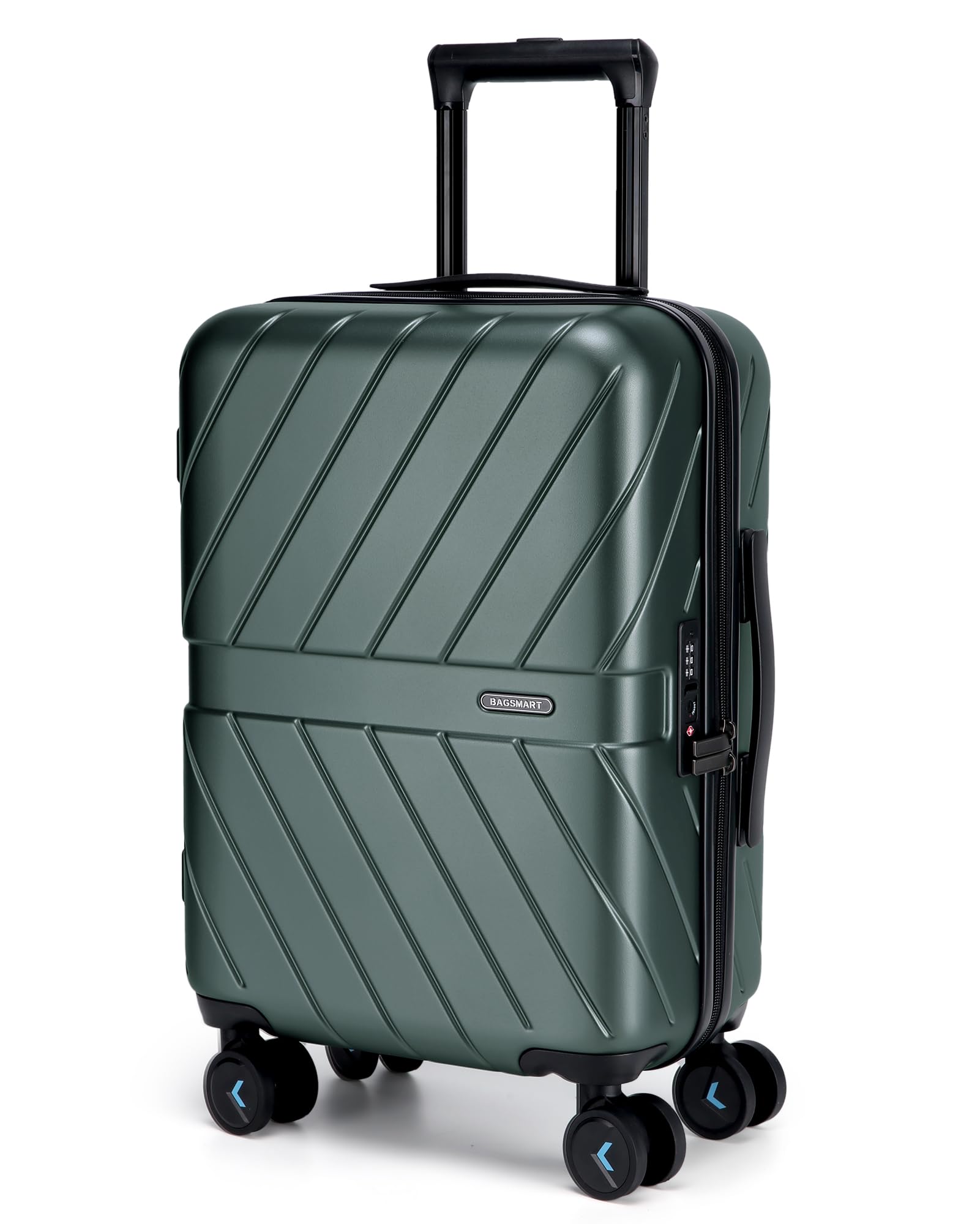 Foto 1 | Maleta Bagsmart Carry On Policarbonato Verde Oliva 20 Pulgadas 35 Litros - Venta Internacional
