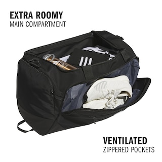 Foto 2 | Bolsa Adidas Defender 5.0 Duffel Travel Gym 59l Negro/plata - Venta Internacional.