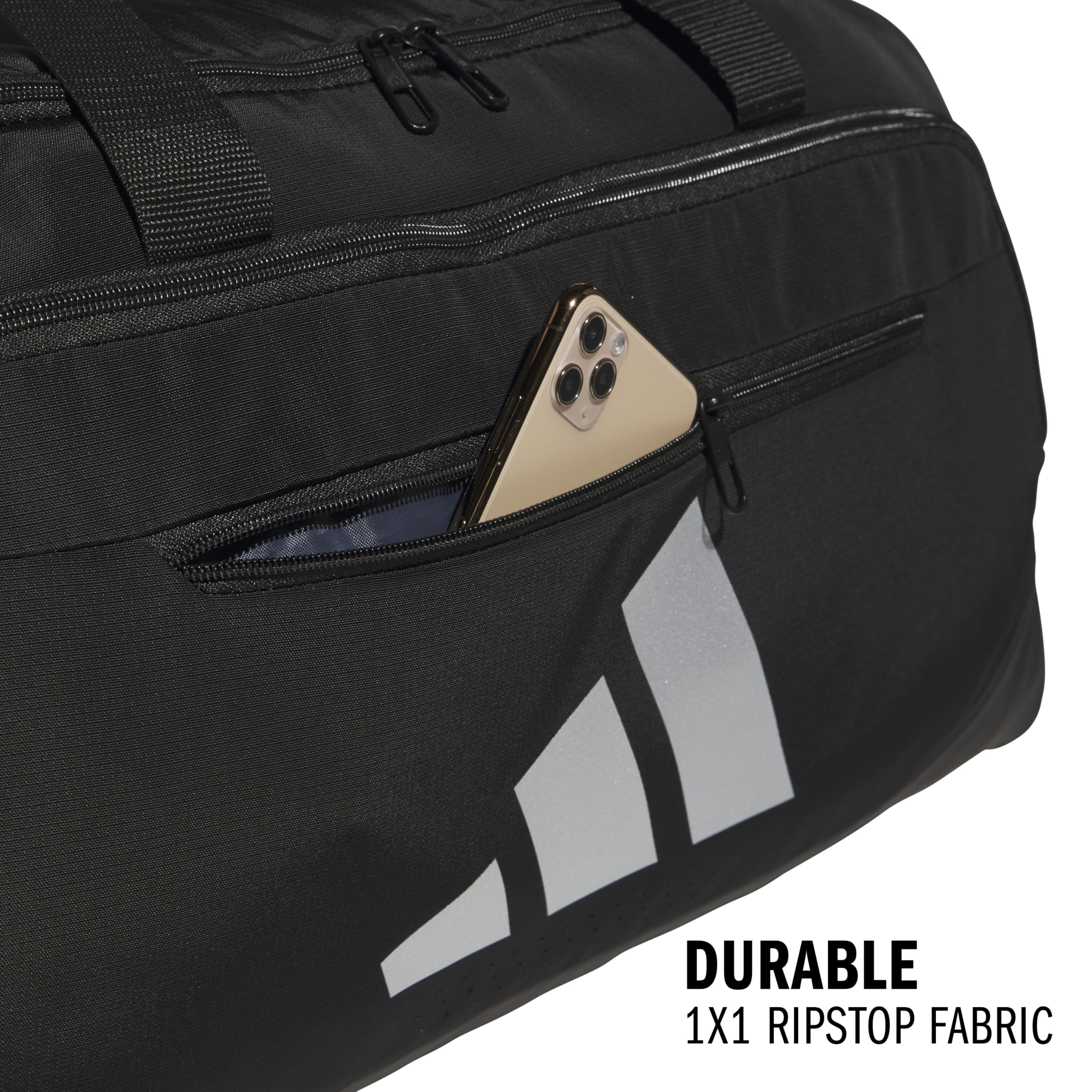 Foto 4 pulgar | Bolsa Adidas Defender 5.0 Duffel Travel Gym 59l Negro/plata - Venta Internacional.