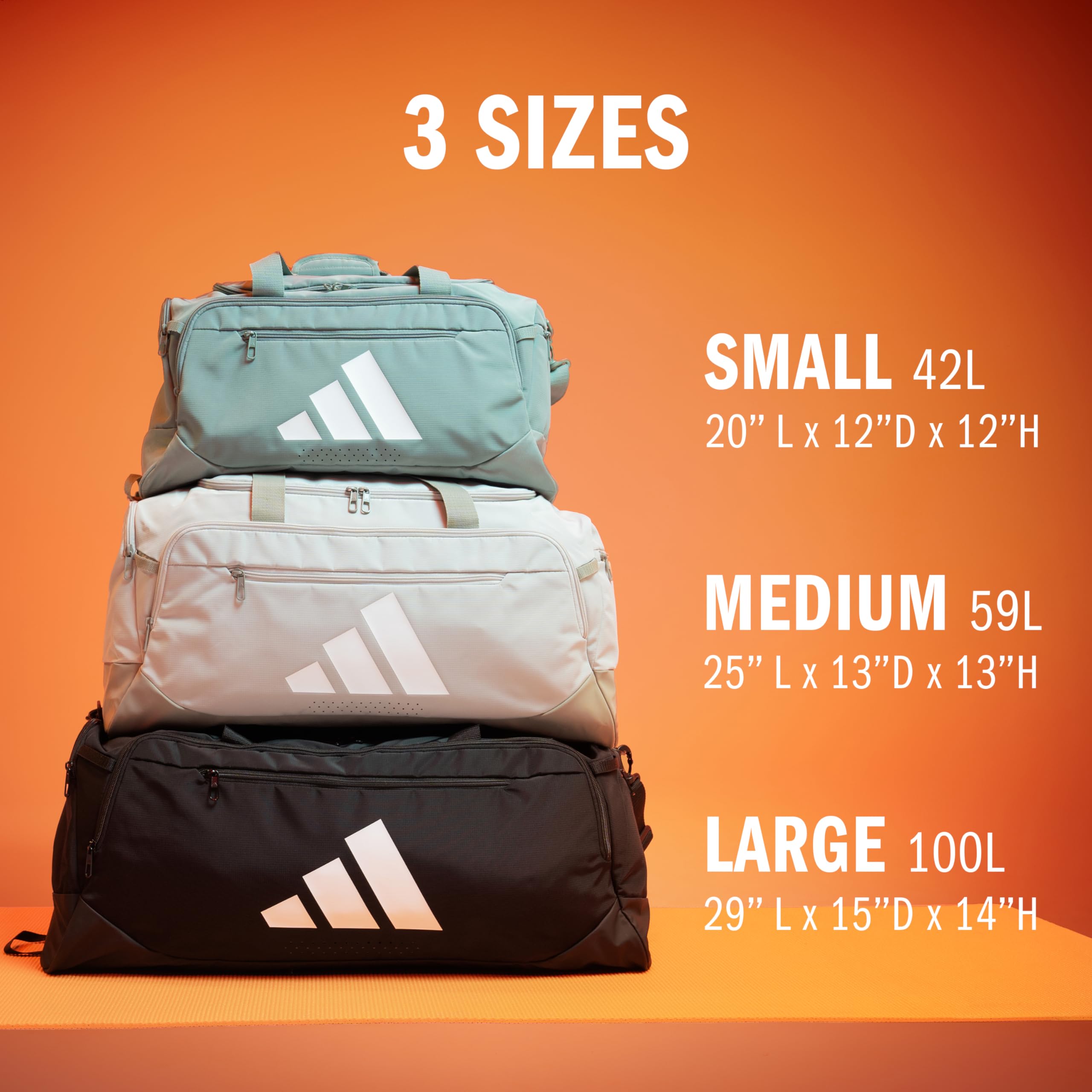 Foto 5 pulgar | Bolsa Adidas Defender 5.0 Duffel Para Viajes, Gimnasio Y Deportes, 100 L, Negra - Venta Internacional.
