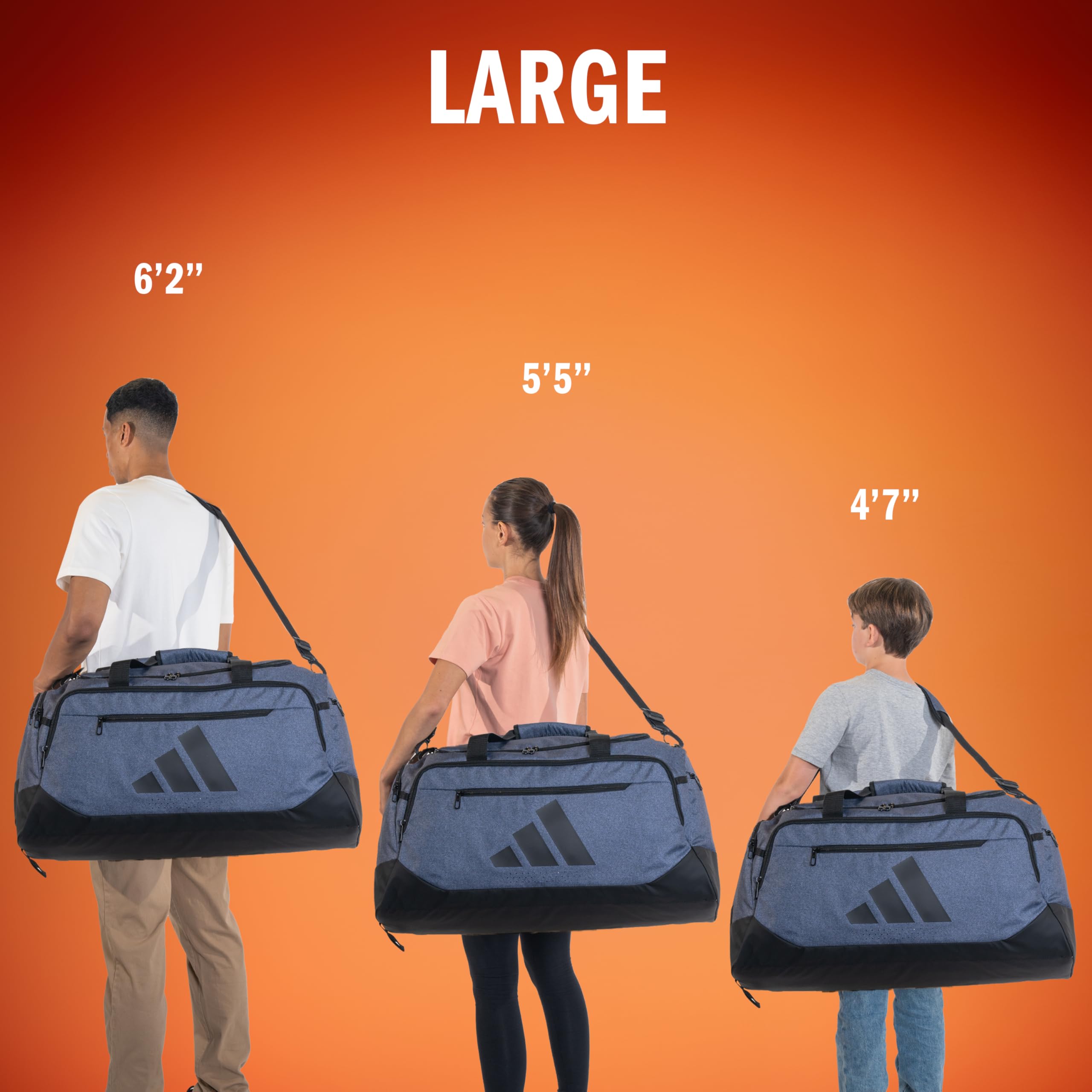 Foto 6 pulgar | Bolsa Adidas Defender 5.0 Duffel Para Viajes, Gimnasio Y Deportes, 100 L, Negra - Venta Internacional.
