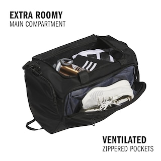 Foto 2 | Bolsa De Viaje Adidas Defender 5.0 Durable Travel Gym 42 L Negra - Venta Internacional.