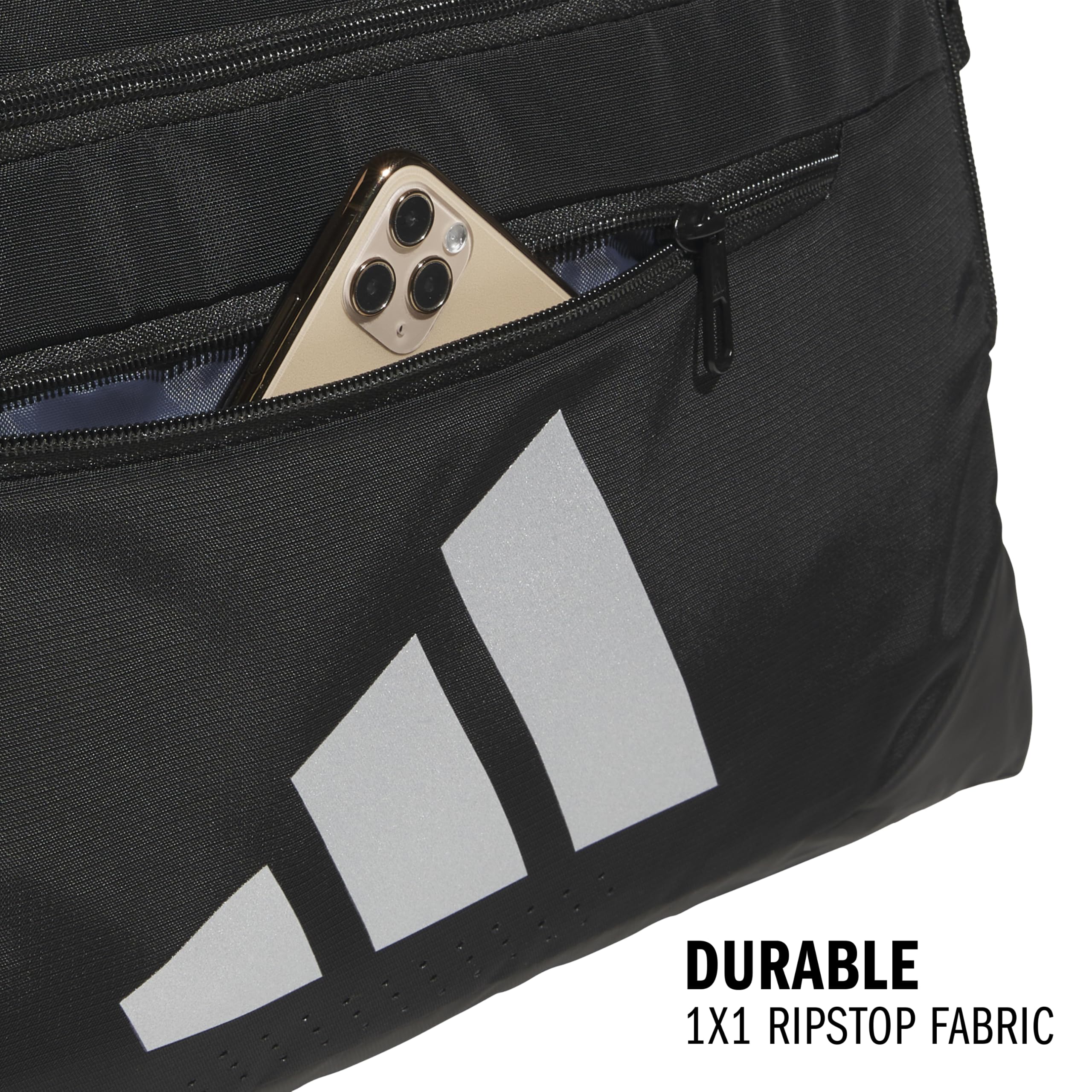 Foto 4 pulgar | Bolsa De Viaje Adidas Defender 5.0 Durable Travel Gym 42 L Negra - Venta Internacional.