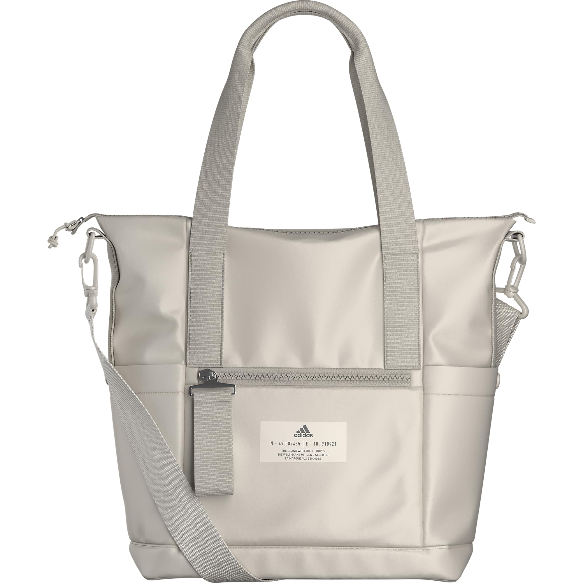 Foto 2 pulgar | Bolso Adidas All Me Alumina Beige/grey Four - Venta Internacional.